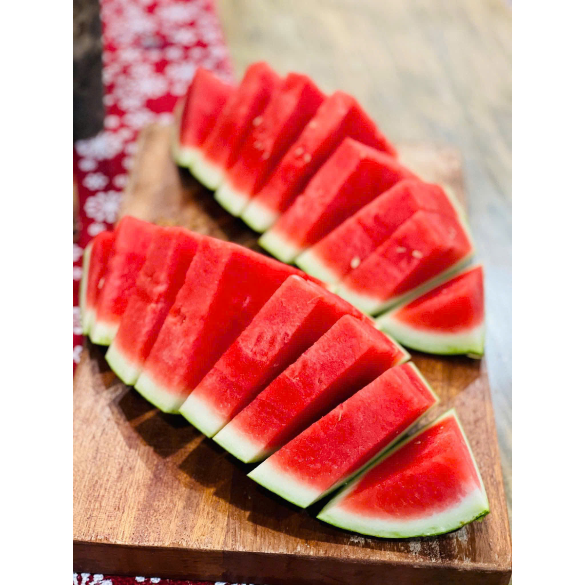 DƯA HẤU ĐỎ KHÔNG HẠT TRỒNG HƯỚNG HỮU CƠ