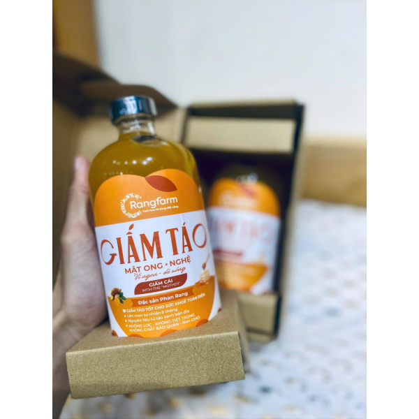 NƯỚC GIẤM TÁO NGUYÊN CHẤT - RANGFARM
