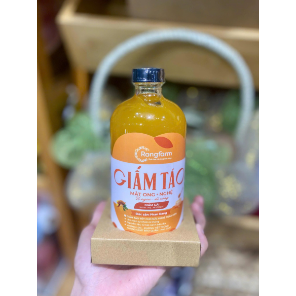 NƯỚC GIẤM TÁO NGUYÊN CHẤT - RANGFARM